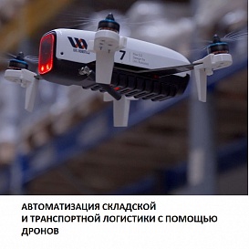 Автоматизация складской и транспортной логистики с помощью дронов